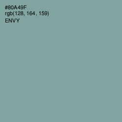 #80A49F - Envy Color Image