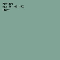 #80A596 - Envy Color Image