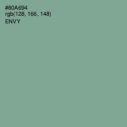 #80A694 - Envy Color Image