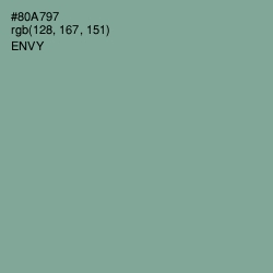 #80A797 - Envy Color Image