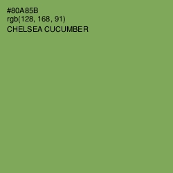 #80A85B - Chelsea Cucumber Color Image