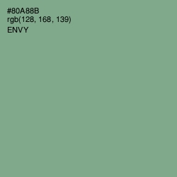 #80A88B - Envy Color Image