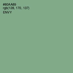 #80AA89 - Envy Color Image