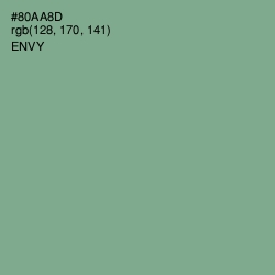 #80AA8D - Envy Color Image