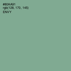 #80AA91 - Envy Color Image