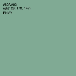 #80AA93 - Envy Color Image