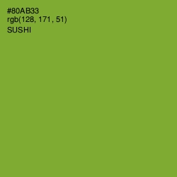 #80AB33 - Sushi Color Image