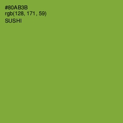 #80AB3B - Sushi Color Image
