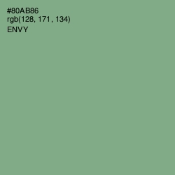 #80AB86 - Envy Color Image