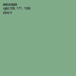 #80AB8B - Envy Color Image