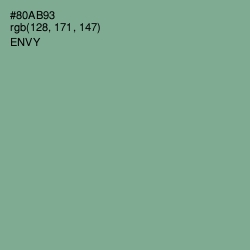 #80AB93 - Envy Color Image