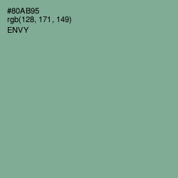 #80AB95 - Envy Color Image