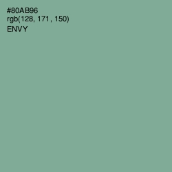 #80AB96 - Envy Color Image