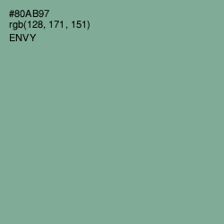 #80AB97 - Envy Color Image