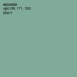 #80AB98 - Envy Color Image