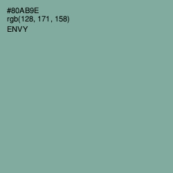 #80AB9E - Envy Color Image