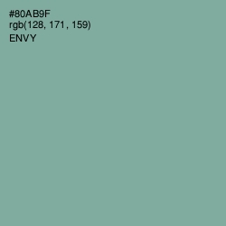 #80AB9F - Envy Color Image