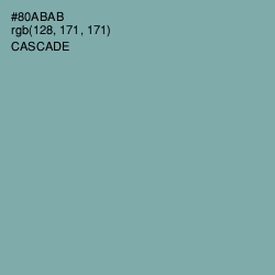 #80ABAB - Cascade Color Image