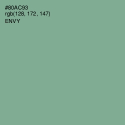 #80AC93 - Envy Color Image