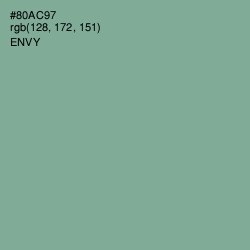 #80AC97 - Envy Color Image