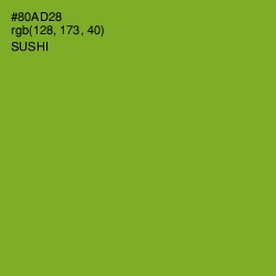 #80AD28 - Sushi Color Image