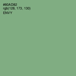 #80AD82 - Envy Color Image