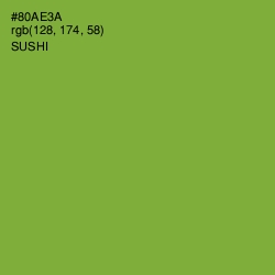 #80AE3A - Sushi Color Image