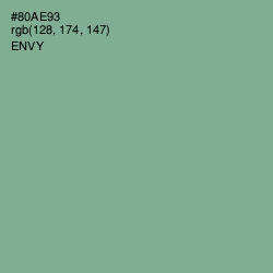 #80AE93 - Envy Color Image