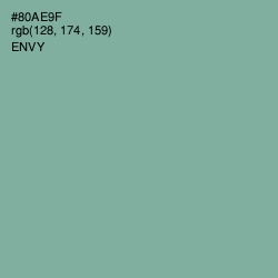 #80AE9F - Envy Color Image