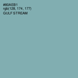 #80AEB1 - Gulf Stream Color Image