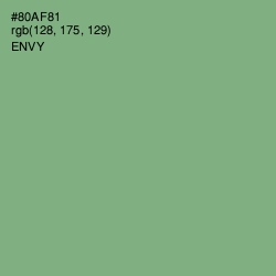 #80AF81 - Envy Color Image