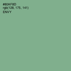 #80AF8D - Envy Color Image