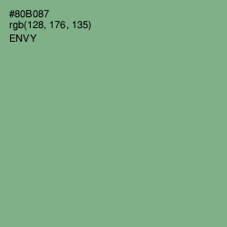 #80B087 - Envy Color Image