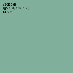 #80B09B - Envy Color Image