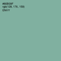 #80B09F - Envy Color Image