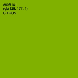 #80B101 - Citron Color Image
