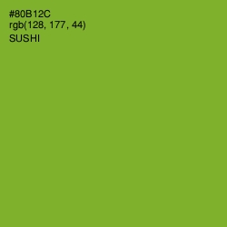 #80B12C - Sushi Color Image
