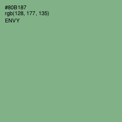 #80B187 - Envy Color Image