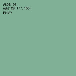 #80B196 - Envy Color Image