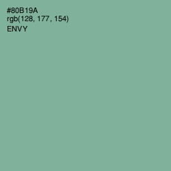 #80B19A - Envy Color Image