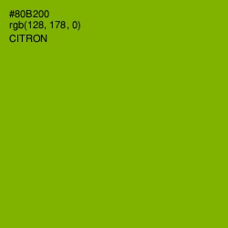 #80B200 - Citron Color Image