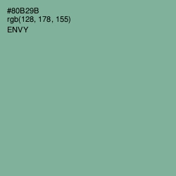 #80B29B - Envy Color Image