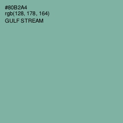 #80B2A4 - Gulf Stream Color Image