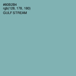 #80B2B4 - Gulf Stream Color Image