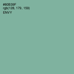 #80B39F - Envy Color Image