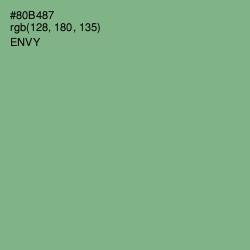 #80B487 - Envy Color Image