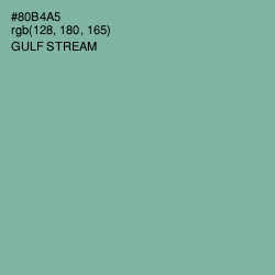 #80B4A5 - Gulf Stream Color Image