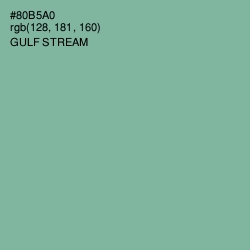 #80B5A0 - Gulf Stream Color Image