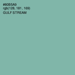 #80B5A9 - Gulf Stream Color Image