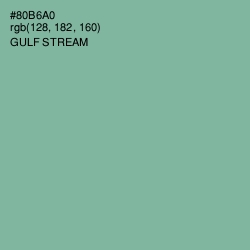 #80B6A0 - Gulf Stream Color Image